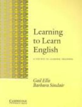 Paperback Learning to Learn English Teacher's book: A Course in Learner Training Book