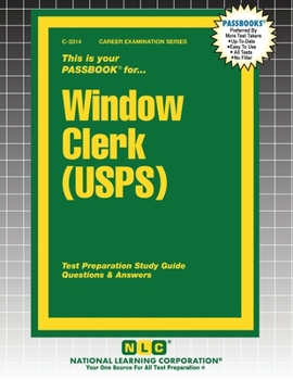 Paperback Window Clerk (USPS) Book