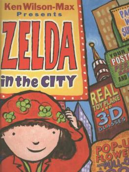 Hardcover Zelda in the City [With Plane and Perfume Strip, Cap, 3D Glasses and Postcard and Map] Book