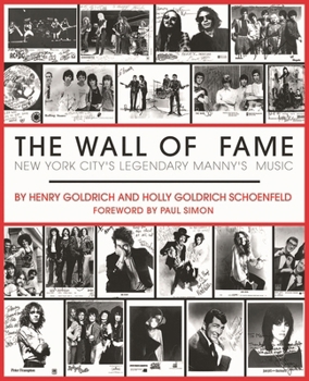 Paperback Wall of Fame: New York City's Legendary Manny's Music Book