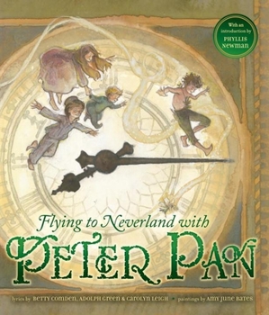 Hardcover Flying to Neverland with Peter Pan Book