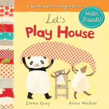 Board book Let's Play House: A Book about Imagination Book