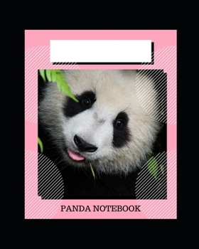 Paperback Panda Notebook: Composition Notebook: Pretty Panda, Notebook for School, University and College. Book