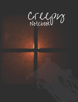 Creepy Notebook: Composition Book with Halloween Theme, Notes for School, Journal Gift for Diary Creative Writing (volume 10)
