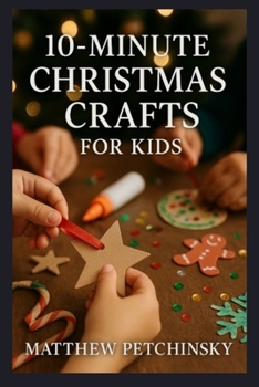 Paperback 10-Minute Christmas Crafts for Kids Book