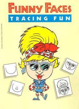 Paperback Funny Faces Tracing Fun Book