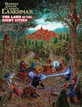 Toy Dungeon Crawl Classics Lankhmar #8: The Land of Eight Cities (DCC RPG Adv.) Book