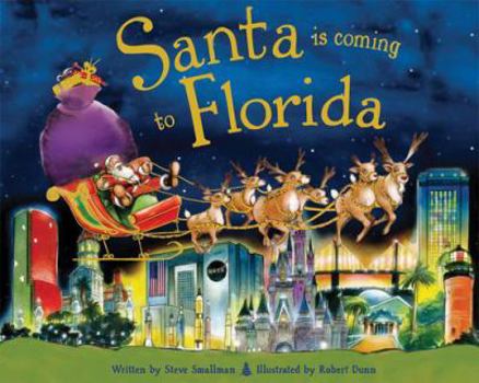 Hardcover Santa Is Coming to Florida Book