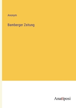 Paperback Bamberger Zeitung [German] Book