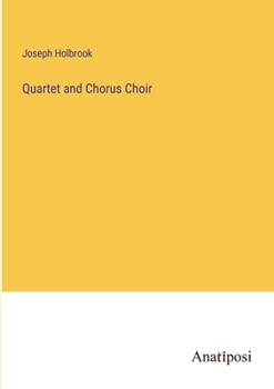 Paperback Quartet and Chorus Choir Book