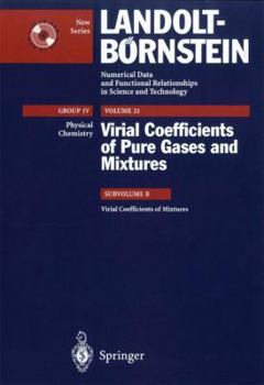 Hardcover Virial Coefficients of Pure Gases and Mixtures Book