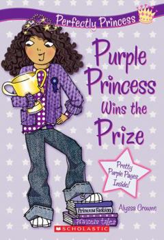 Paperback Purple Princess Wins the Prize Book