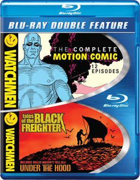Blu-ray Watchmen: The Complete Motion Comic / Watchmen: Tales of the Black Frieghter Book