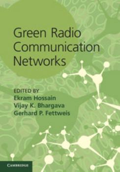 Hardcover Green Radio Communication Networks Book