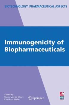 Hardcover Immunogenicity of Biopharmaceuticals Book