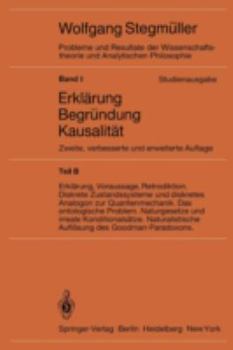 Paperback Statistische Erklärungen. Deduktiv-Nomologische Erklärungen in Präzisen Modellsprachen Offene Probleme [German] Book