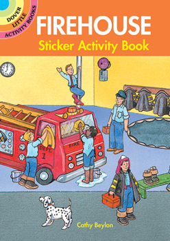 Paperback Firehouse Sticker Activity Book