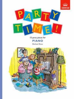Paperback 15 Party Pieces for Piano Book
