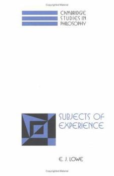 Hardcover Subjects of Experience Book