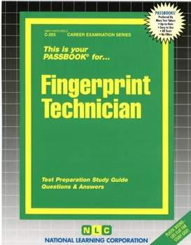 Spiral-bound Fingerprint Technician Book