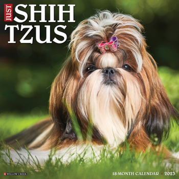 Calendar Just Shih Tzus 2023 Wall Calendar Book