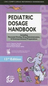 Paperback Pediatric Dosage Handbook Book