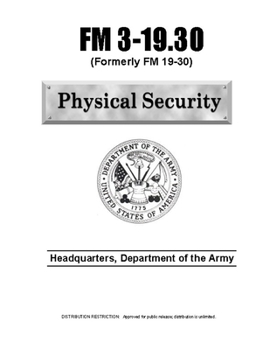 Paperback FM 3-19.30 Physical Security Book