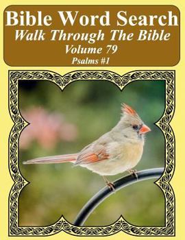 Paperback Bible Word Search Walk Through The Bible Volume 79: Psalms #1 Extra Large Print Book