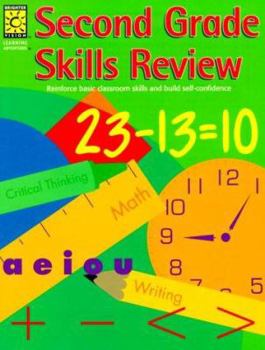 Paperback Second Grade Skills Review Book