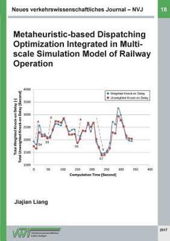 Paperback Neues verkehrswissenschaftliches Journal - Ausgabe 18: Metaheuristic-based Dispatching Optimization Integrated in Multi-scale Simulation Model of Rail Book
