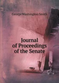 Paperback Journal of Proceedings of the Senate Book