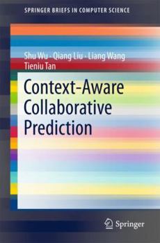 Paperback Context-Aware Collaborative Prediction Book
