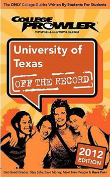 Paperback University of Texas 2012: Off the Record Book