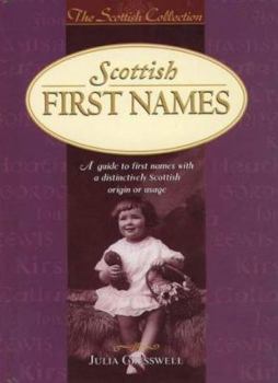 Hardcover Scottish First Names Book
