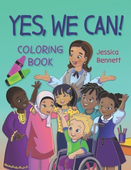 Paperback Yes, We Can! Coloring Book