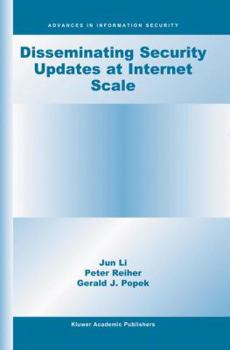 Hardcover Disseminating Security Updates at Internet Scale Book