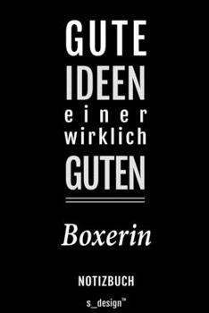 Notizbuch für Boxer / Boxerin: Originelle Geschenk-Idee [120 Seiten liniertes blanko Papier] (German Edition)
