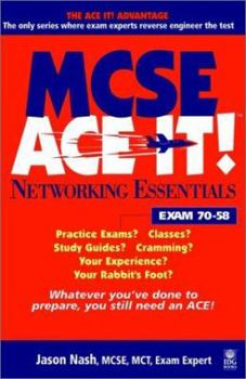 Paperback MCSE Networking Essentials Ace It!: Exam 70-58 Book