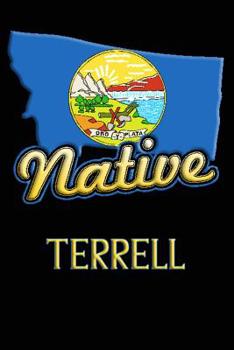 Paperback Montana Native Terrell: College Ruled Composition Book