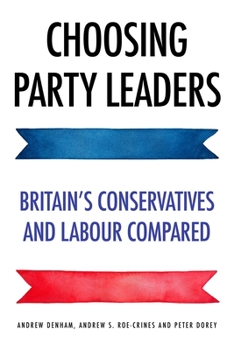 Hardcover Choosing Party Leaders: Britain's Conservatives and Labour Compared Book