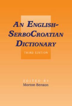 Hardcover English-Serbocroatian Dictionary Book