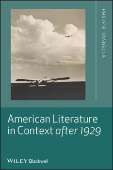 Paperback American Literature in Context After 1929 Book