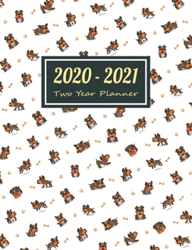 2020-2021 Two Year Planner : Thousand Dogs Two Year Planner, Two Year Calendar 2020-2021, Daily Monthly Planner 2020 Size 8. 5 X 11 Inch, 24 Months Calendar, Business Planners, Agenda, Schedule, Organ