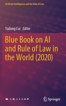 Hardcover Blue Book on AI and Rule of Law in the World (2020) Book