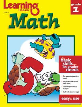 Paperback Learning Library Math Grade 1 Book