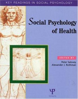 Paperback Social Psychology of Health: Key Readings Book
