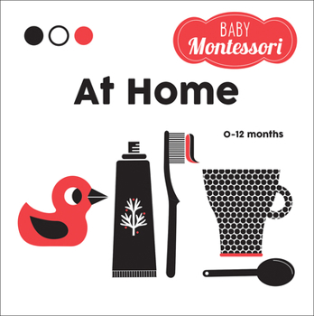 Hardcover At Home: Baby Montessori Book