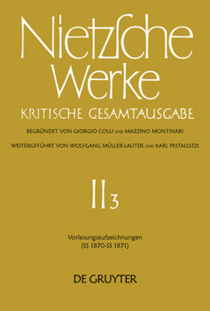 Werke, Band 3, Vorlesungsaufzeichnungen