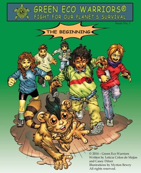 Paperback Green Eco Warriors - The Beginning Book