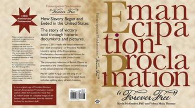 Hardcover Emancipation Proclamation "Forever Free" Book